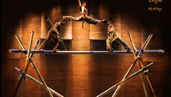 Vietnamese Bamboo Circus Culture Show
