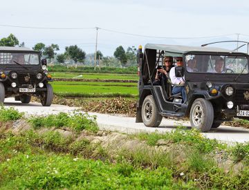 Hoi An Countryside by jeep & Sunset cruise
